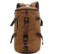 Kletterrucksack aus Canvas, braun – Bild 4 | LuxeStyle