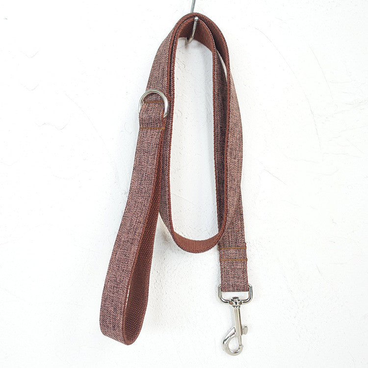 Halsband und Leine Set für Hunde, Polyester – Bild 2 | LuxeStyle