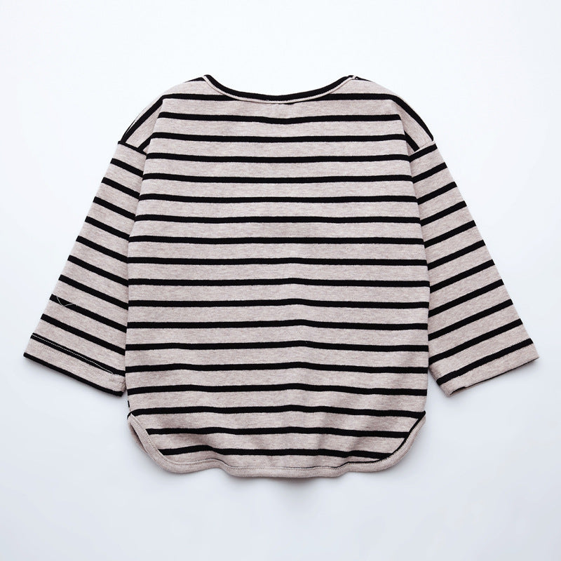 Kinder-T-Shirt mit Streifen