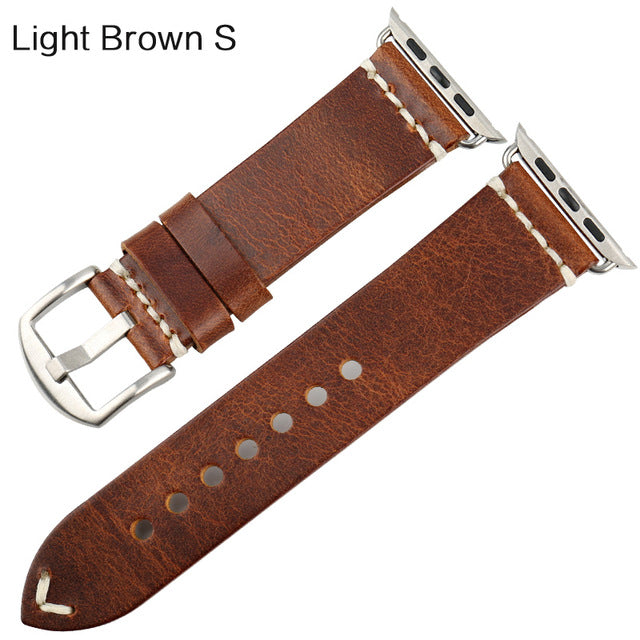 Leder-Uhrenarmband mit Dornschliesse – Bild 4 | LuxeStyle