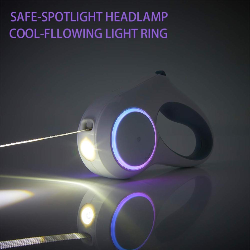 Roll-Leine für Hunde mit LED-Licht – Bild 5 | LuxeStyle