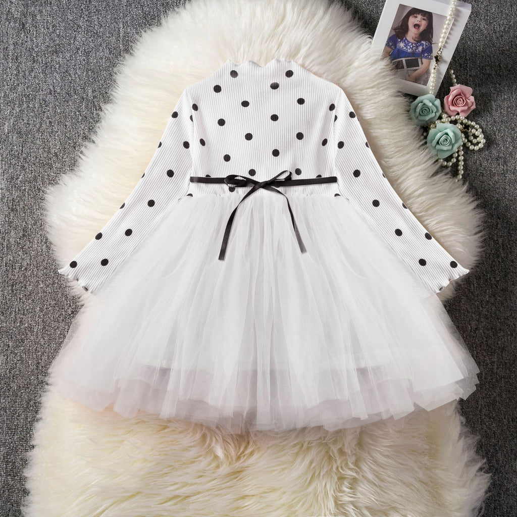 Tutu-Kleid für Baby Girls – Langarm mit Spitze