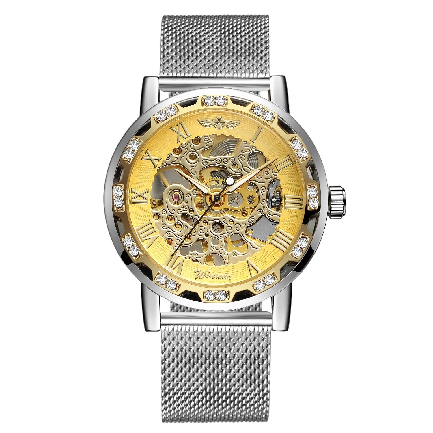 Herren-Armbanduhr mechanisch