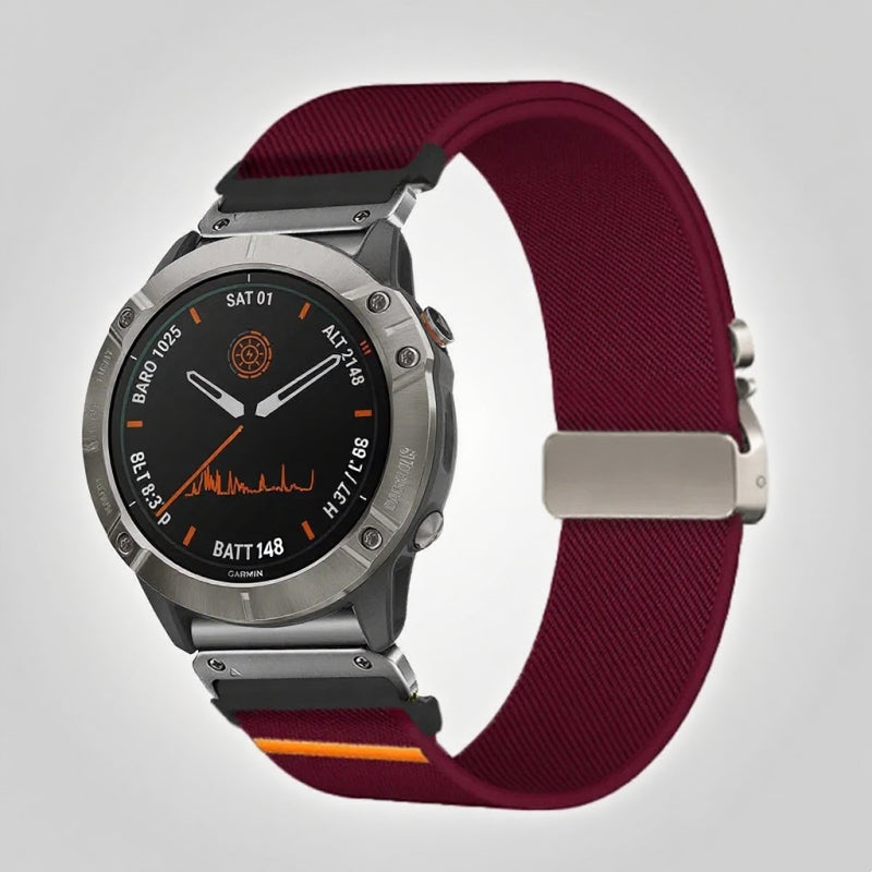 Elastisches Stoff-Armband für Herrenuhr