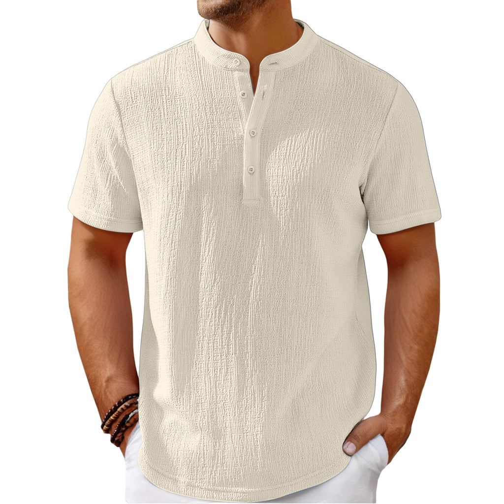 Herren Leinenhemd gestreift – Bild 2 | LuxeStyle
