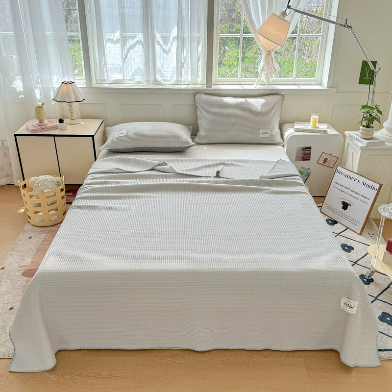 Elegante Doppelseitige Seidendecke mit Kühleffekt