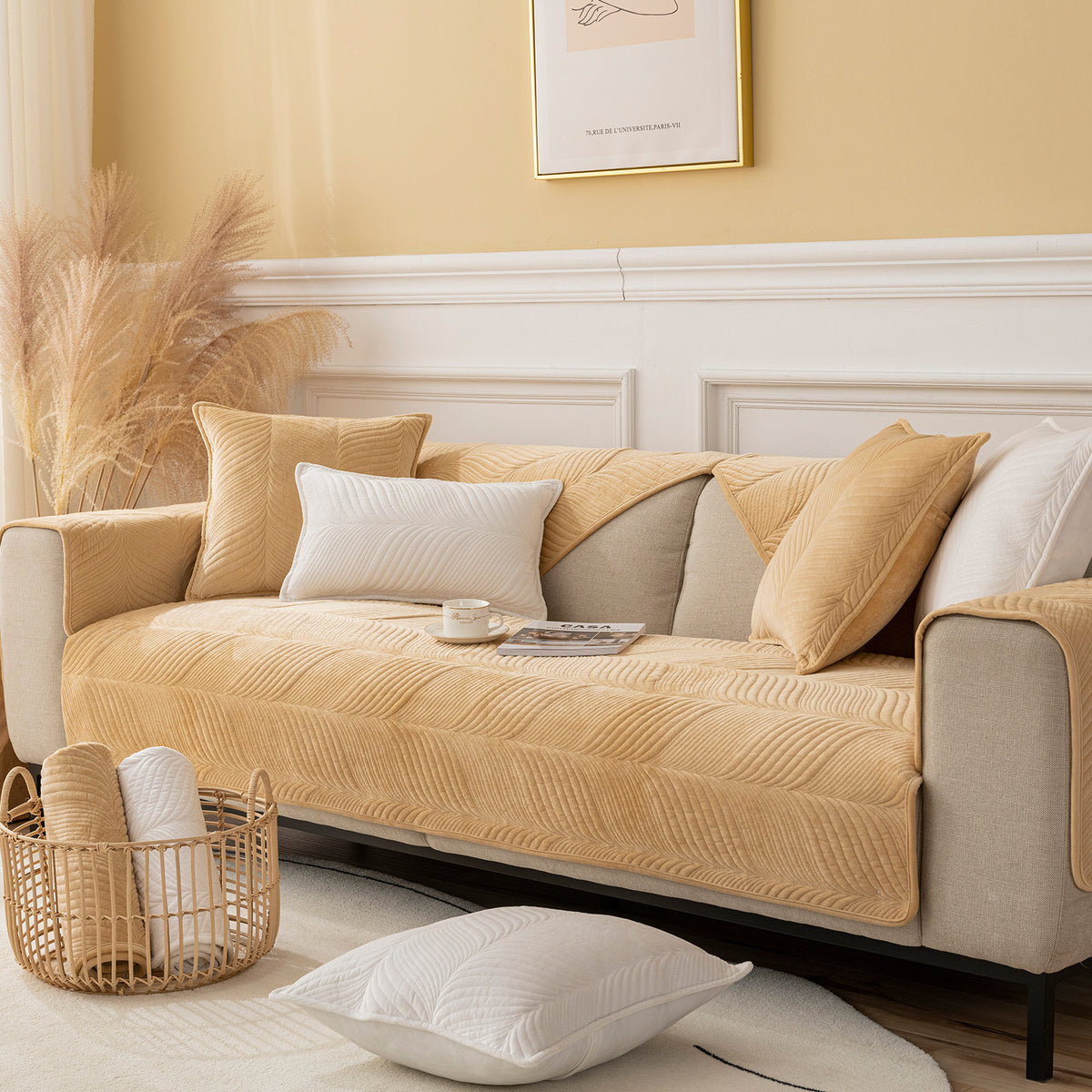 Weiches Sofa-Deckchen – Bild 3 | LuxeStyle