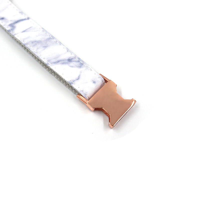Marmoriertes Haustierhalsband | LuxeStyle