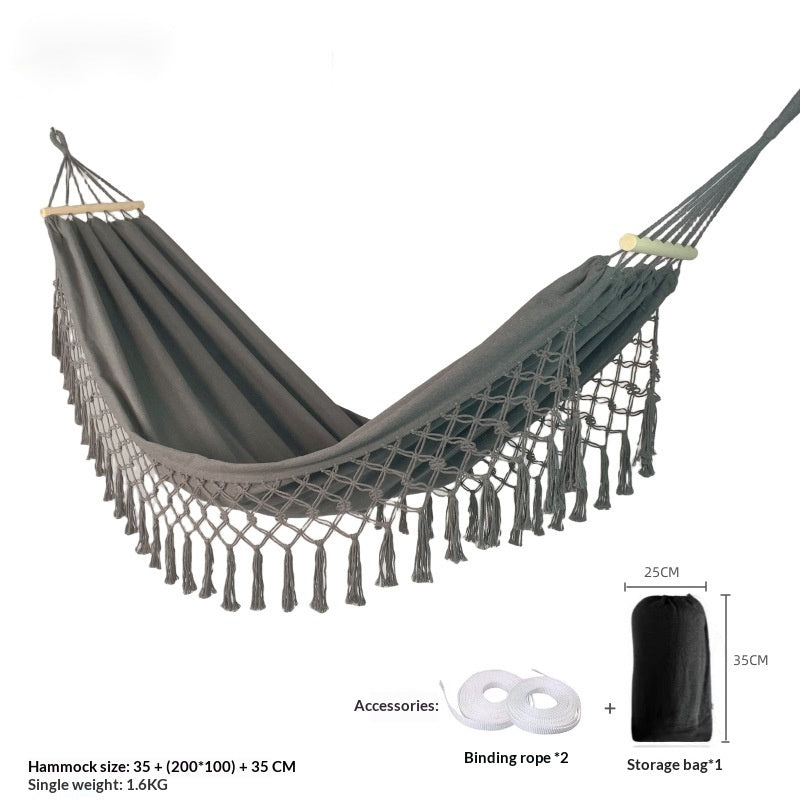 Indoor-Schaukel aus Segeltuch