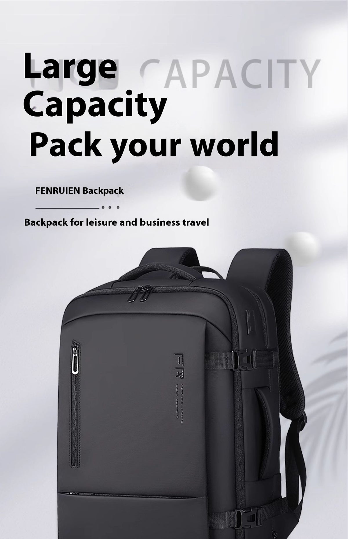 Grosser Rucksack für Pendler – Bild 2 | LuxeStyle