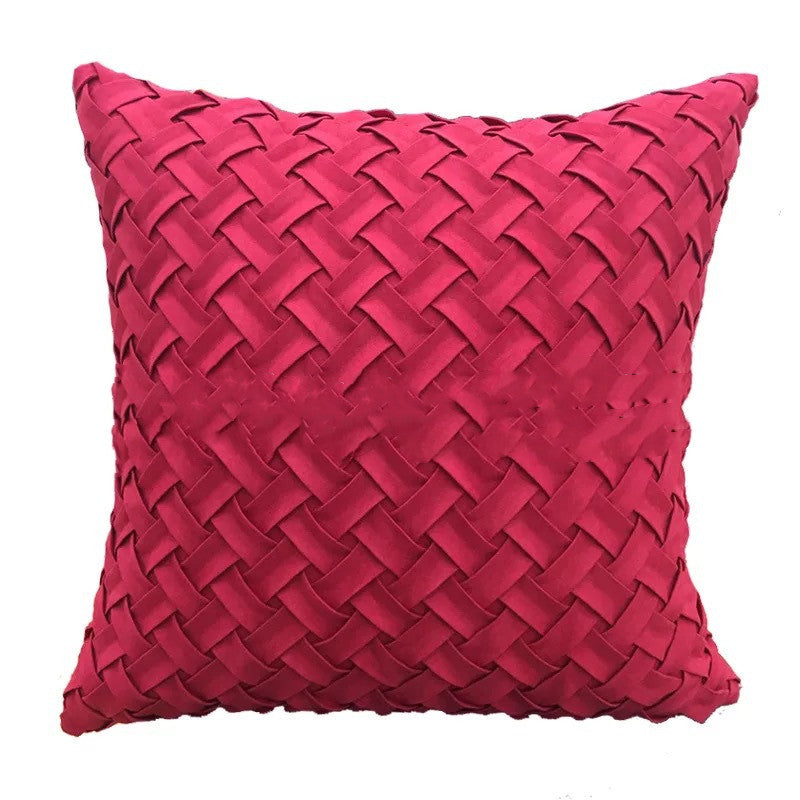 Nordisches Kissen mit Karomuster | LuxeStyle