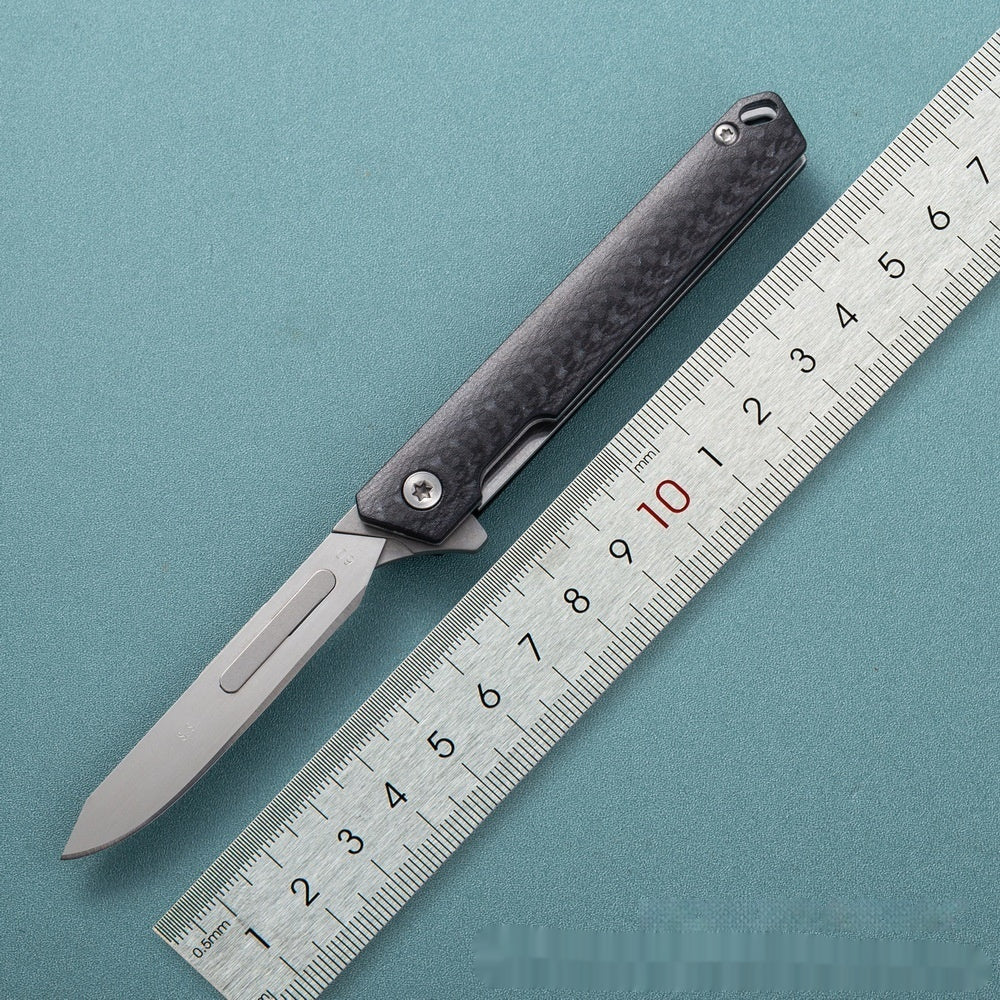 Neu gestaltet Ausklappmesser Edelstahl