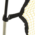 Fussball Rebounder Schwarz-Gelb 183x85x120 cm