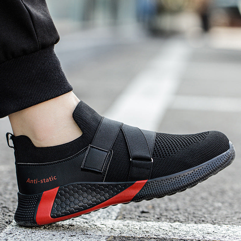 Anti-statischer Arbeitsschuh mit Flyknit-Oberteil | LuxeStyle