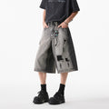 High Street Water Washed Denim Shorts