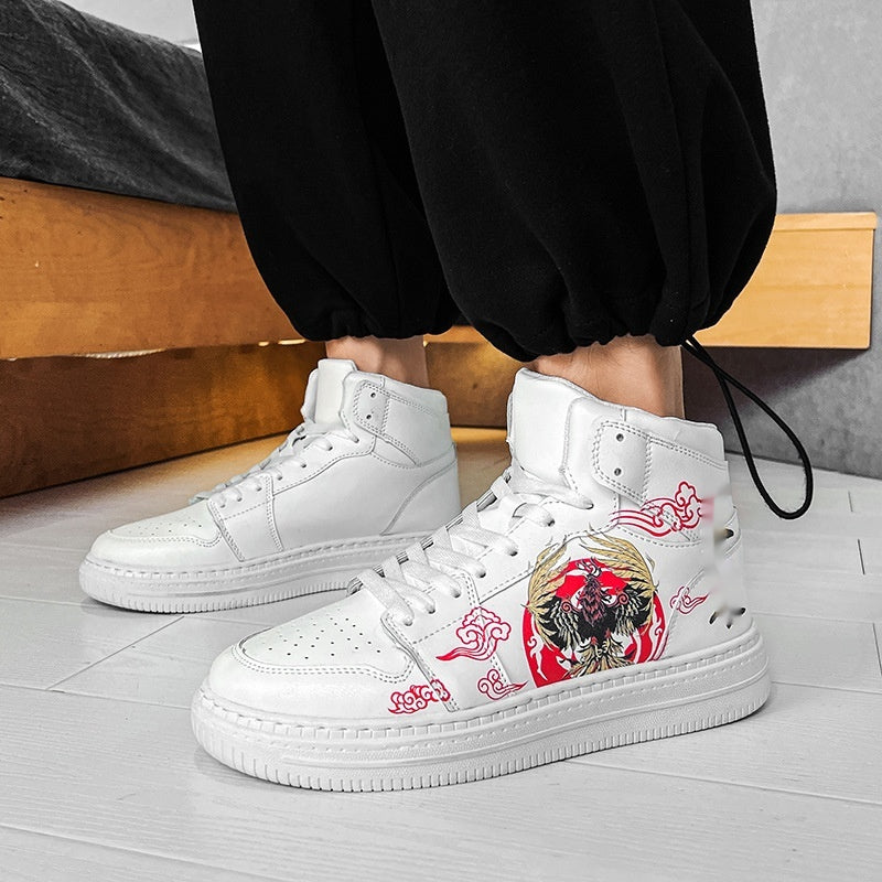 High-Top Sneaker mit Tiermuster – Bild 10 | LuxeStyle