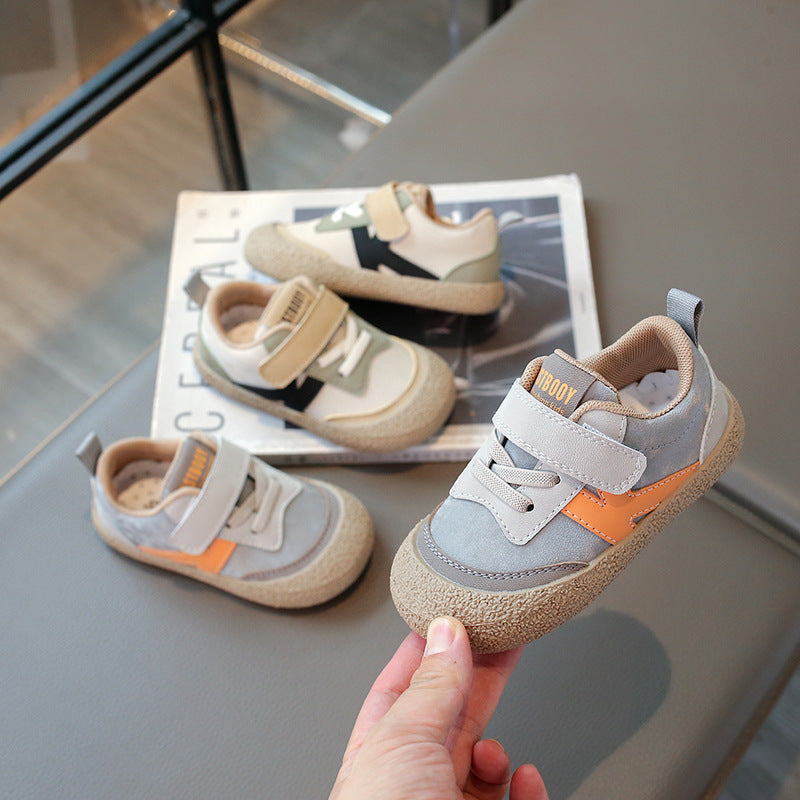 Kinder-Sneakers mit Klettverschluss