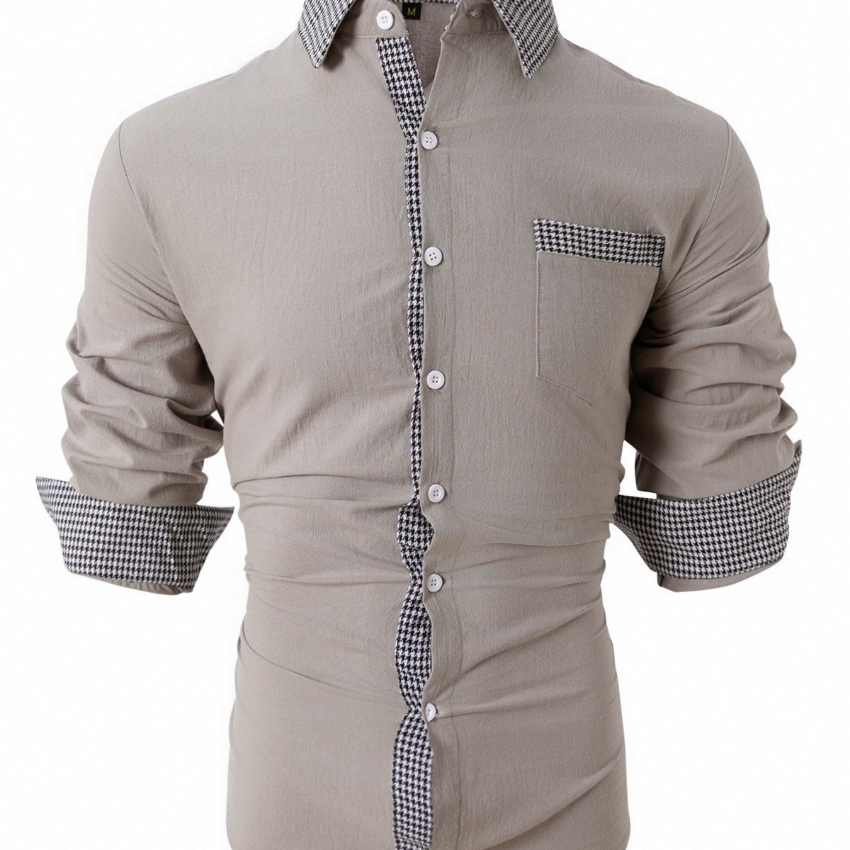 Herren Langarmhemd Casual – Bild 1 | LuxeStyle