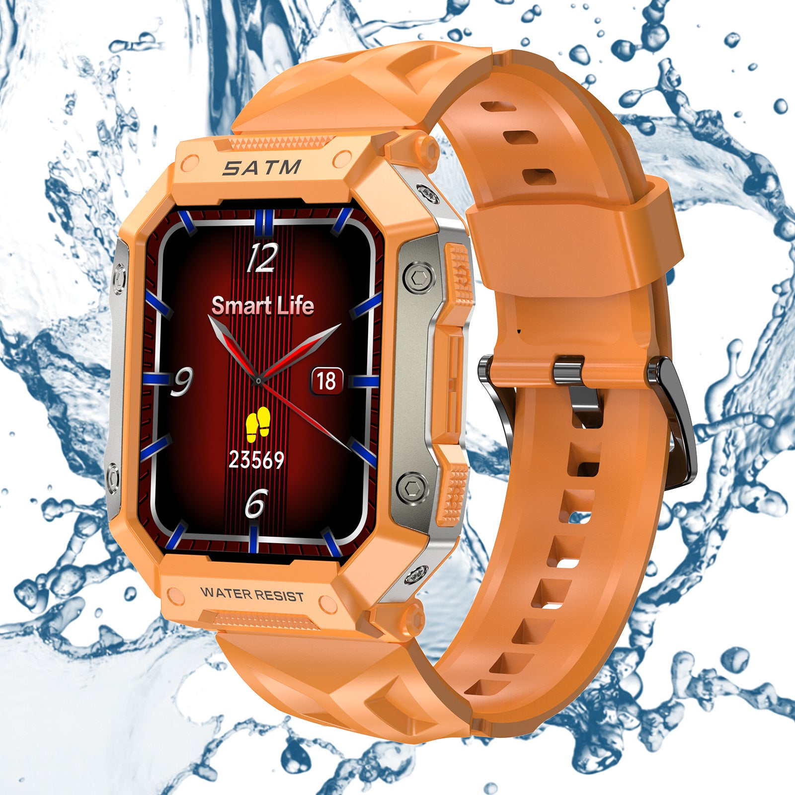 Smart-Armband mit Herzfrequenzmessung und Bluetooth