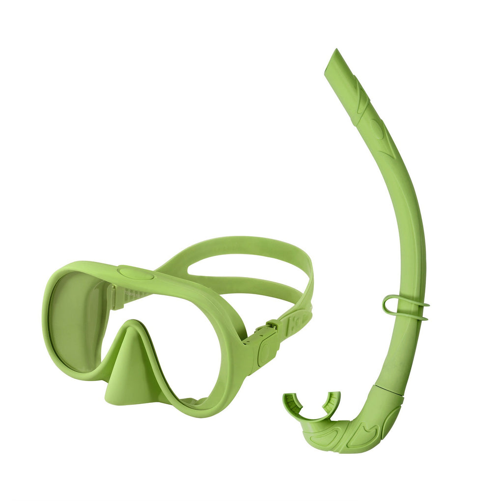 Taucherbrille mit Antibeschlag-Gläsern
