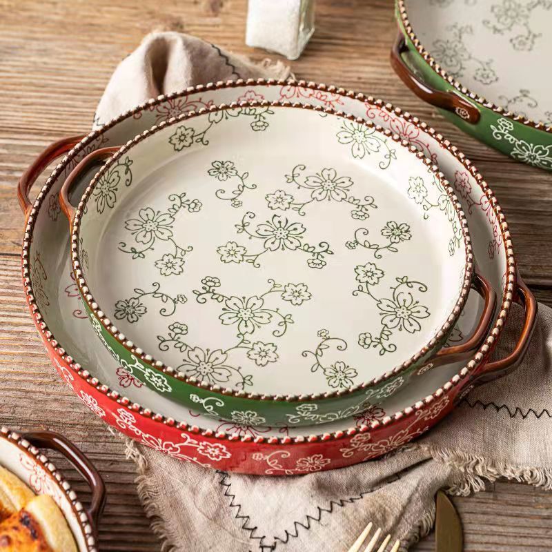 Japanische Keramikbackblech mit Kirschblütenmuster – Bild 8 | LuxeStyle