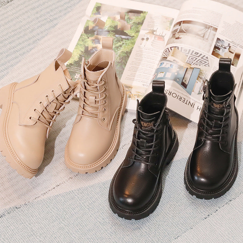 Kinder Leder Martin-Stiefel | LuxeStyle