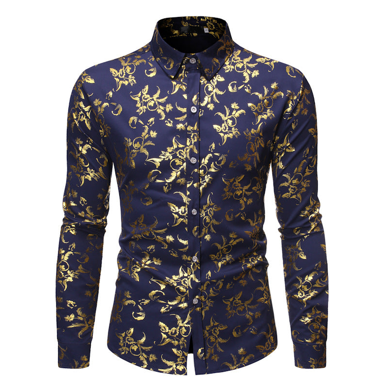 Herren Hemd mit Blumenmuster – Bild 4 | LuxeStyle