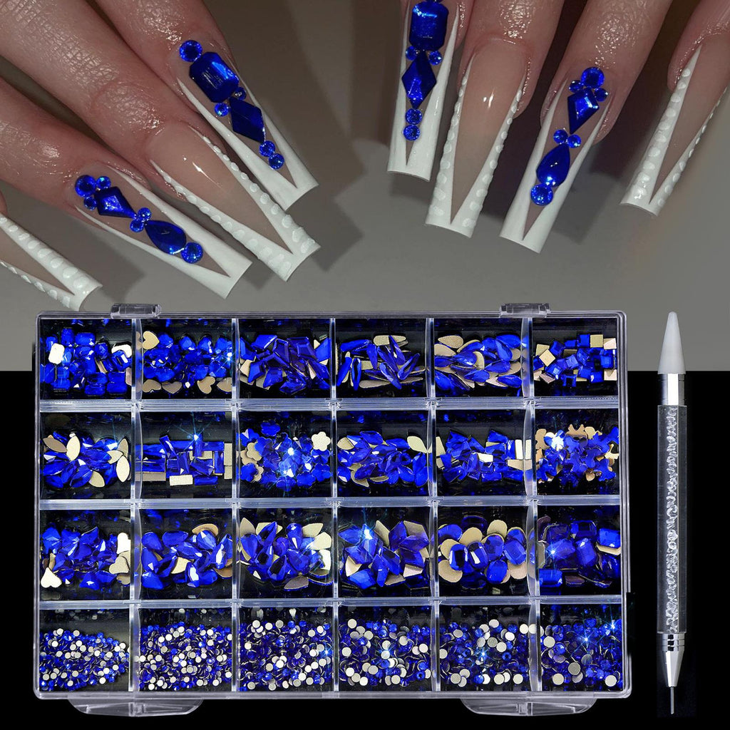Maniküre Diamant-Schmuckset, 24 Fächer