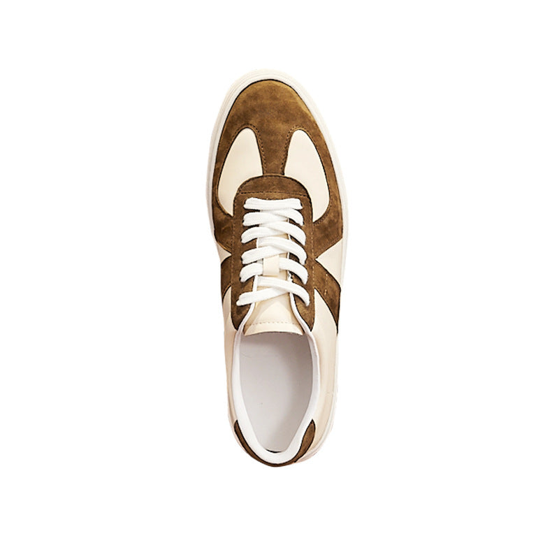 Retro Skateboard-Schuh aus Rindsleder