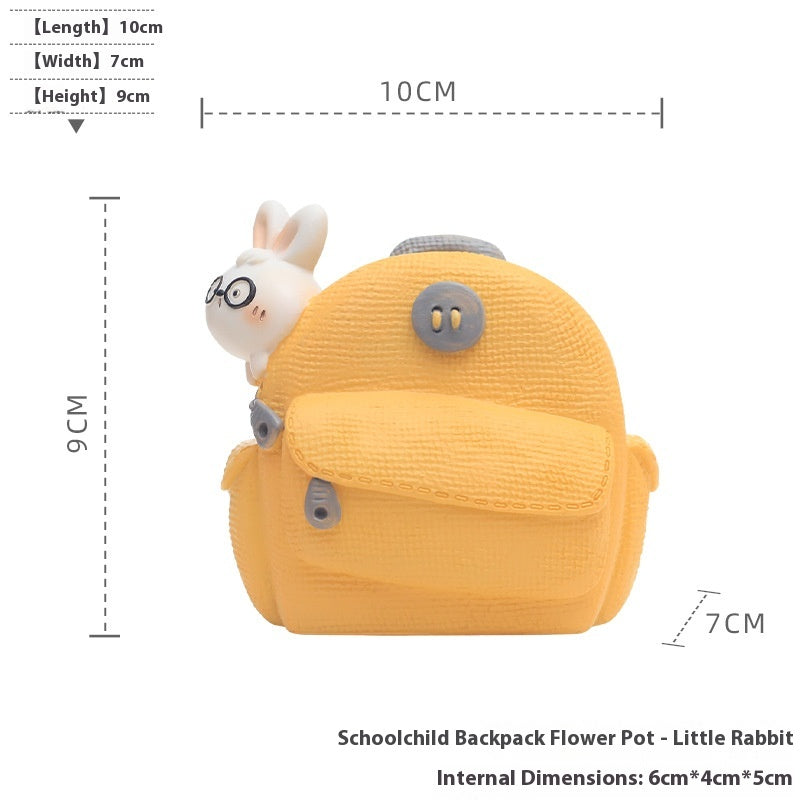 Rucksack-Blumentopf Stiftehalter | LuxeStyle