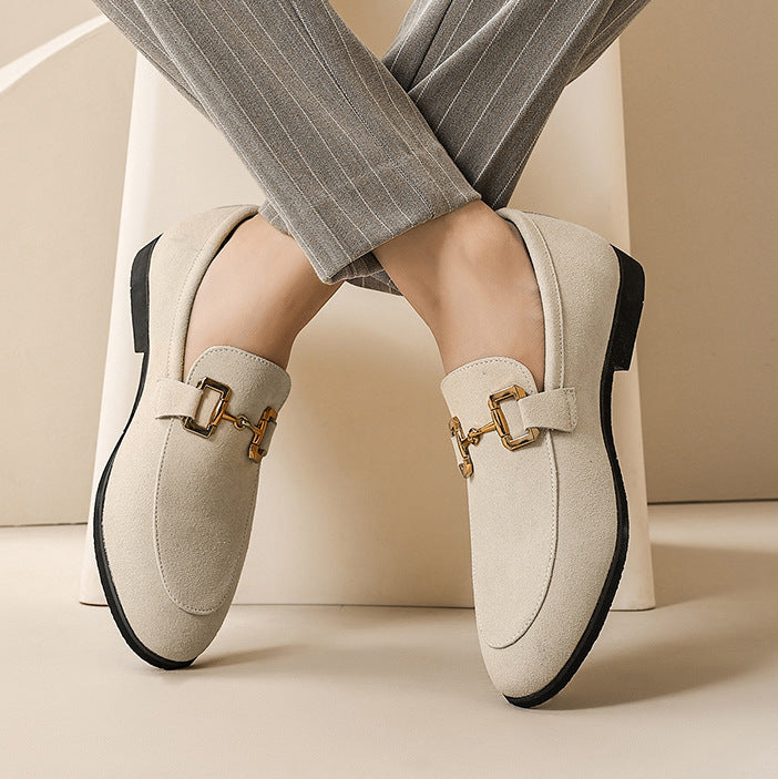 Glänzende Business-Lederschuhe für Herren