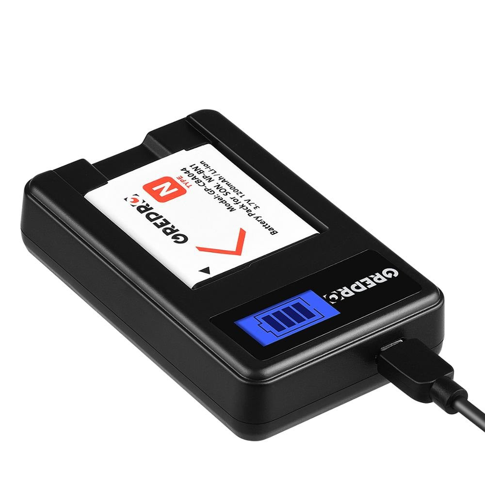 Mini-Ladegerät für Sony NP-BX1 Akkus