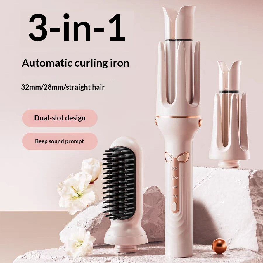 3-in-1 Lockenstab & Glätteisen – Ansicht 3