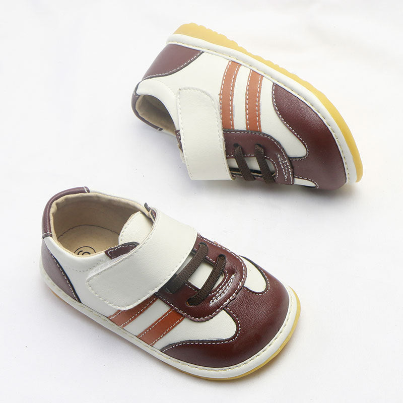 Baby Klettverschluss-Schuhe mit weicher Sohle – Bild 4 | LuxeStyle