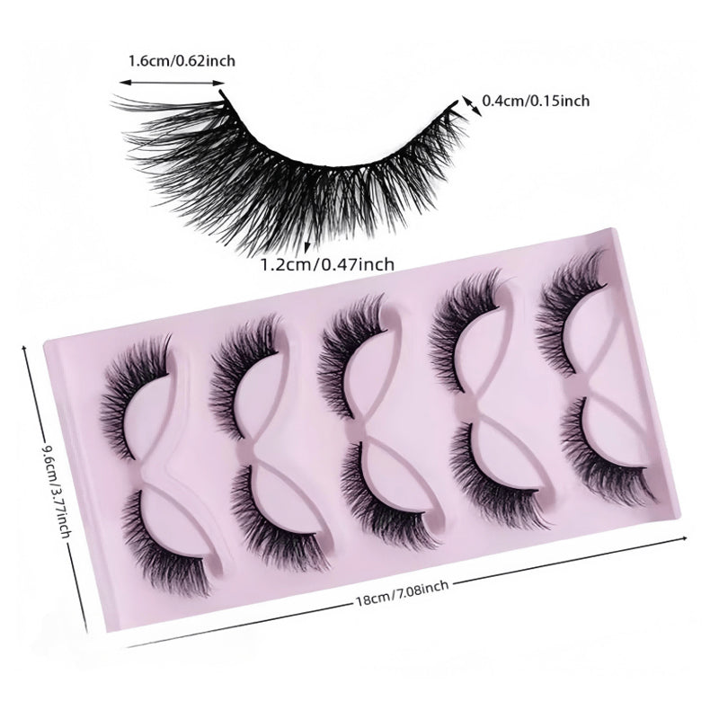 15 Paar 3D Cat Eye Kunstwimpern
