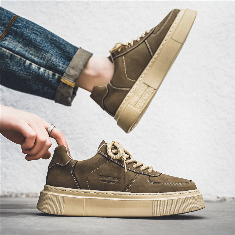 Rutschfeste Freizeit-Sneaker mit Plateau | LuxeStyle