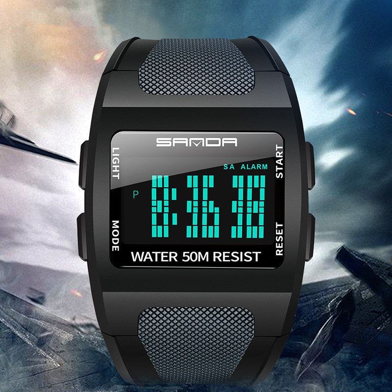 Sanda Sportuhr Wasserdicht Digital | LuxeStyle