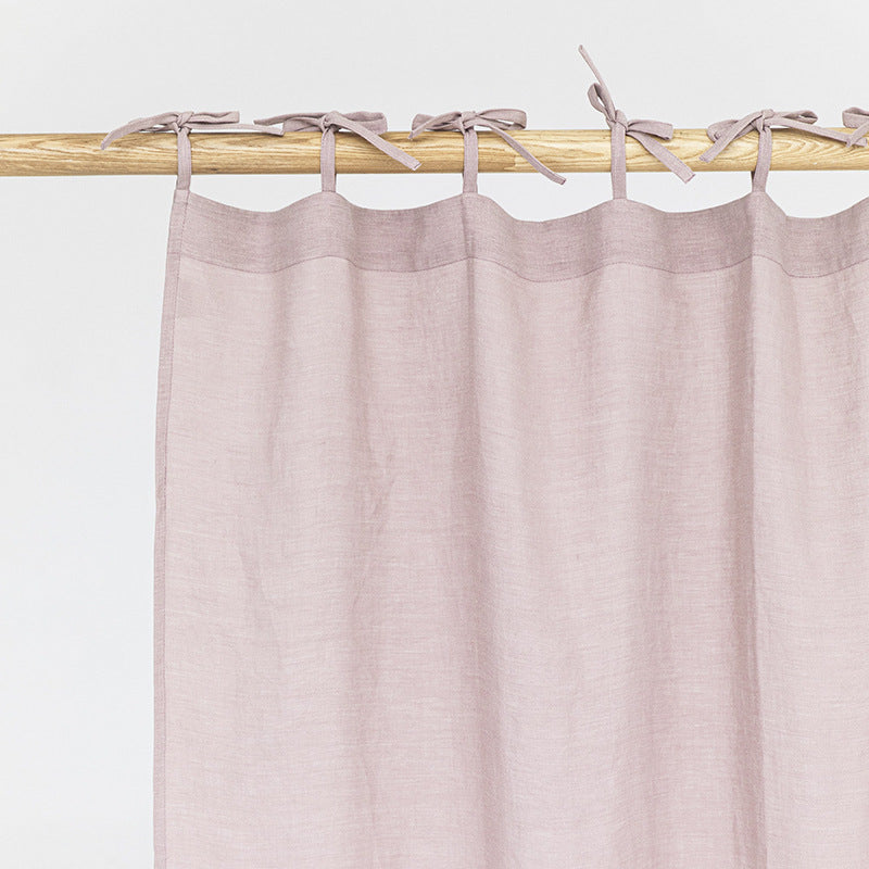 Nordische Leinen-Vorhänge für Wohn- & Schlafzimmer