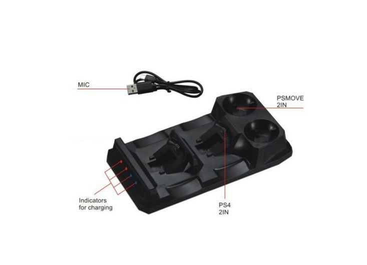 PS4/PS Move Controller Ladestation – Bild 3 | LuxeStyle