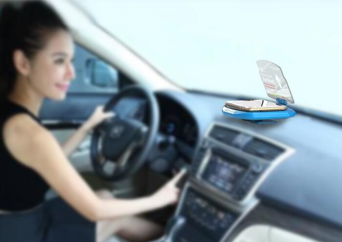 Smartphone HUD-Halterung fürs Auto · Head-up-Display