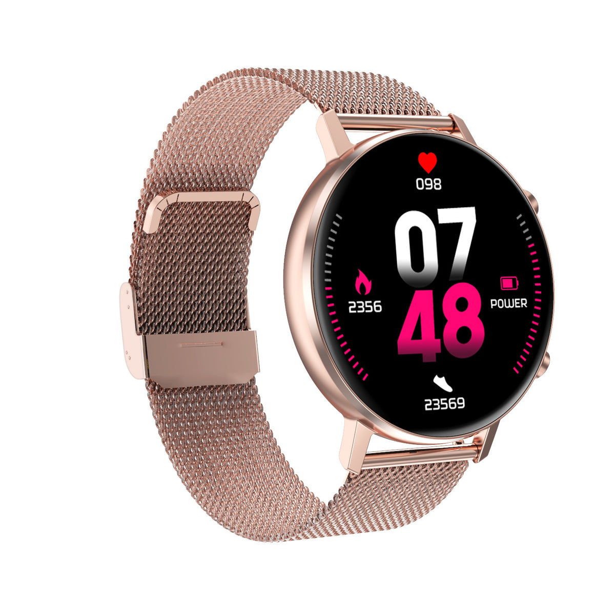 DT96 Smart-Armband mit Stahlband – Bild 3 | LuxeStyle