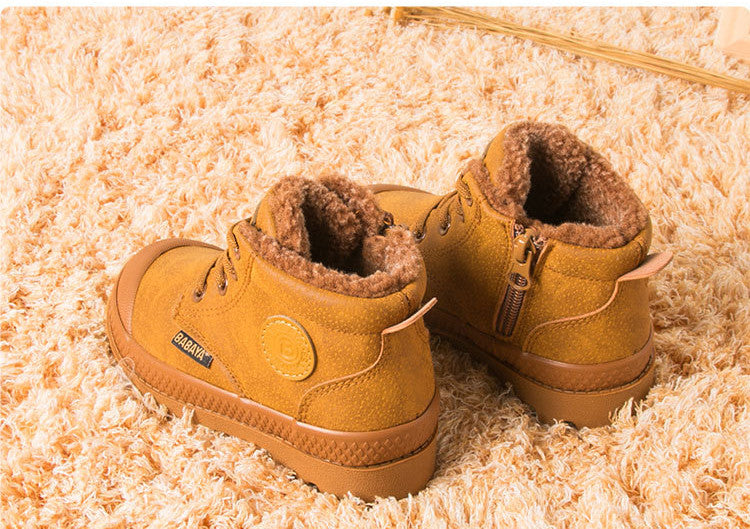 Kinder Winterstiefel aus Baumwolle