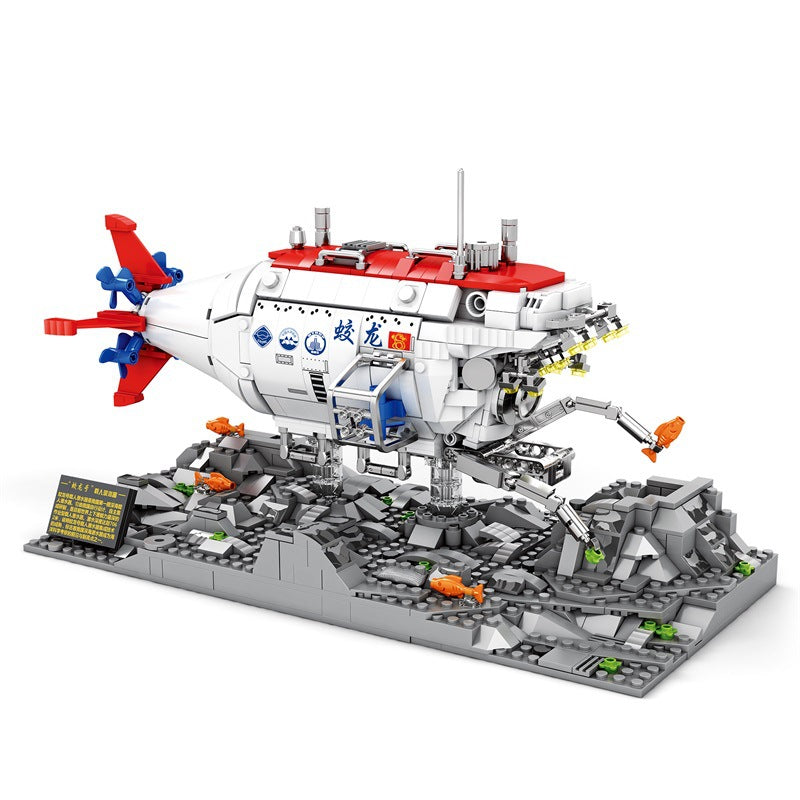 Zhenzhuan Jiaolong U-Boot Bausatz