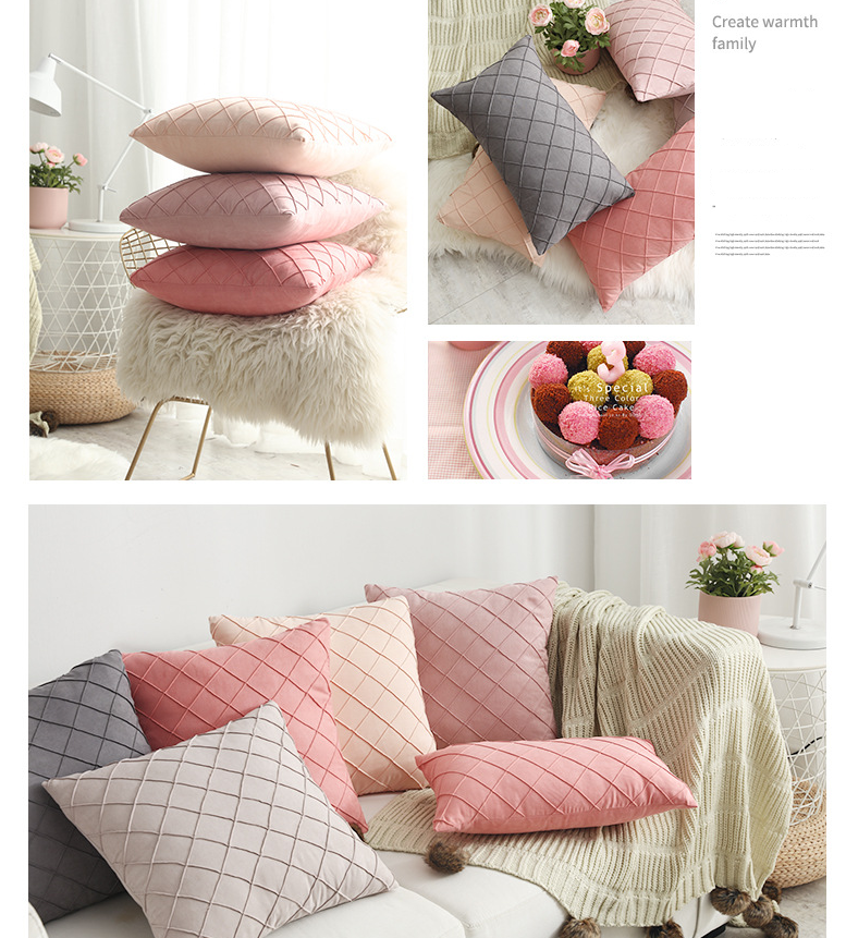 Wildleder-Kissenbezug | LuxeStyle
