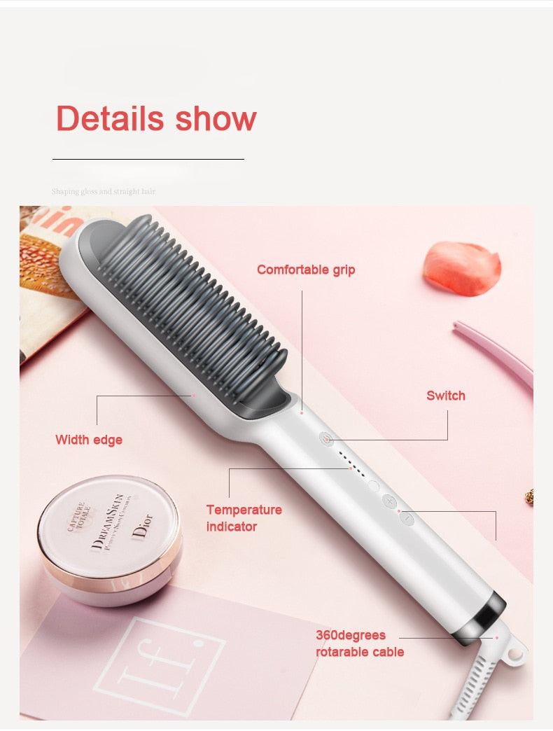 Elektrischer Lockenstab für glattes & lockiges Haar – Bild 6 | LuxeStyle