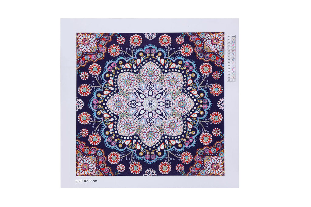 Diamond Painting: Abstraktes Diamant-Mosaik – Bild 1 | LuxeStyle