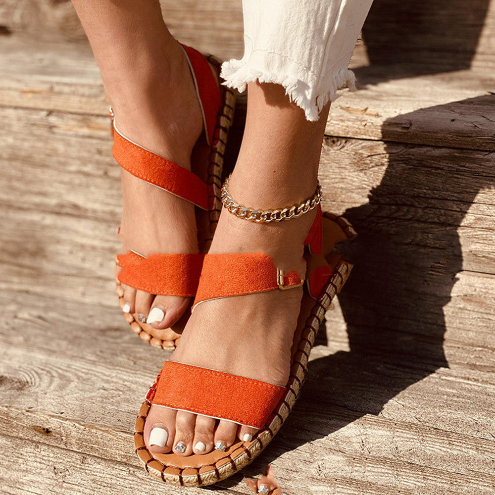 Schnallen-Sandalen für Damen – Bild 4 | LuxeStyle