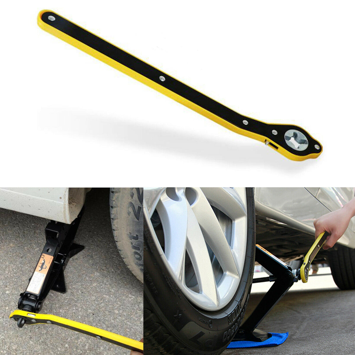 Auto Handkurbel-Wagenheber | LuxeStyle