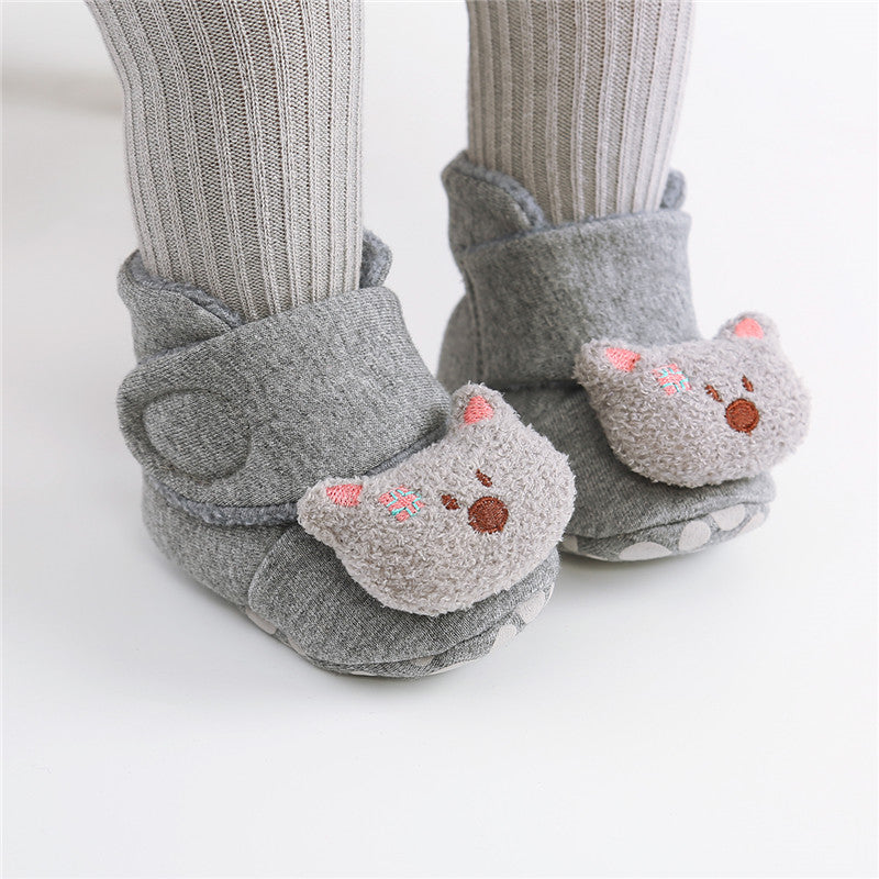 Plüsch-Lauflernschuhe für Babys | LuxeStyle