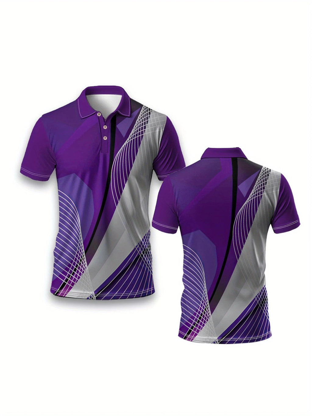 Sportliches Kurzarmshirt für Herren – Bild 8 | LuxeStyle